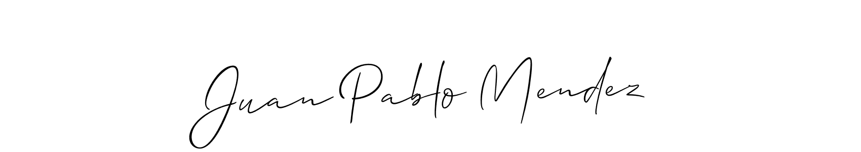 Check out images of Autograph of Juan Pablo Mendez name. Actor Juan Pablo Mendez Signature Style. Allison_Script is a professional sign style online. Juan Pablo Mendez signature style 2 images and pictures png