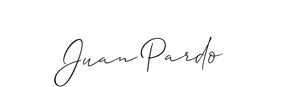 Best and Professional Signature Style for Juan Pardo. Allison_Script Best Signature Style Collection. Juan Pardo signature style 2 images and pictures png