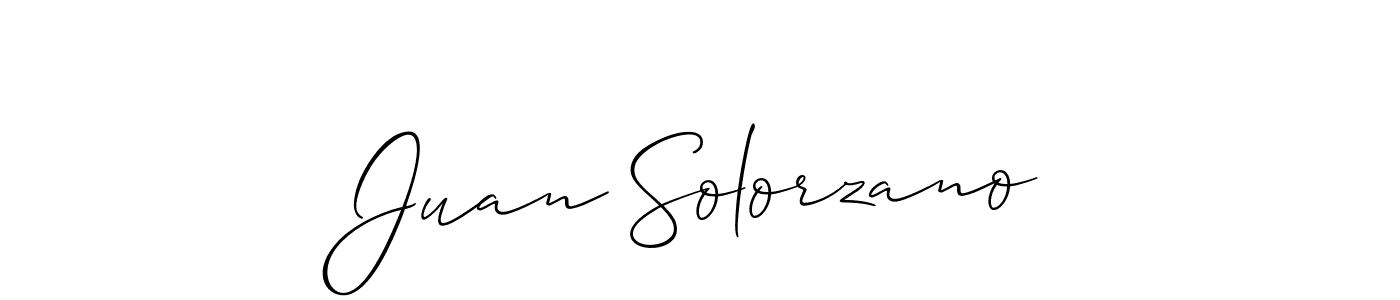 How to Draw Juan Solorzano signature style? Allison_Script is a latest design signature styles for name Juan Solorzano. Juan Solorzano signature style 2 images and pictures png
