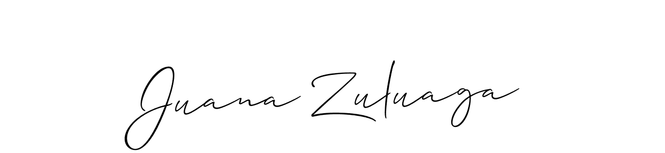 Check out images of Autograph of Juana Zuluaga name. Actor Juana Zuluaga Signature Style. Allison_Script is a professional sign style online. Juana Zuluaga signature style 2 images and pictures png