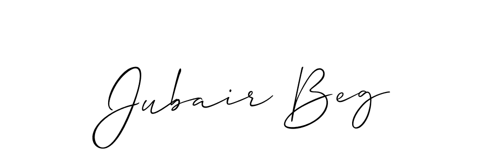 Allison_Script is a professional signature style that is perfect for those who want to add a touch of class to their signature. It is also a great choice for those who want to make their signature more unique. Get Jubair Beg name to fancy signature for free. Jubair Beg signature style 2 images and pictures png