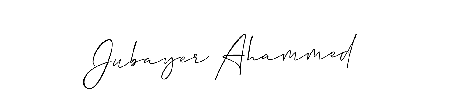 See photos of Jubayer Ahammed official signature by Spectra . Check more albums & portfolios. Read reviews & check more about Allison_Script font. Jubayer Ahammed signature style 2 images and pictures png