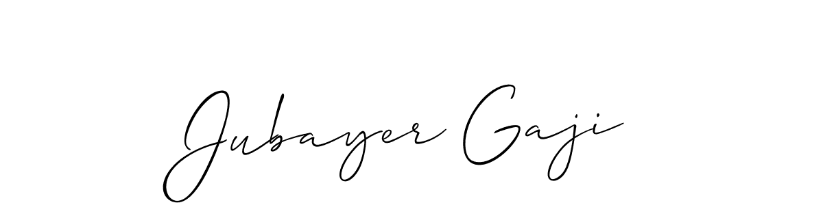 Best and Professional Signature Style for Jubayer Gaji. Allison_Script Best Signature Style Collection. Jubayer Gaji signature style 2 images and pictures png