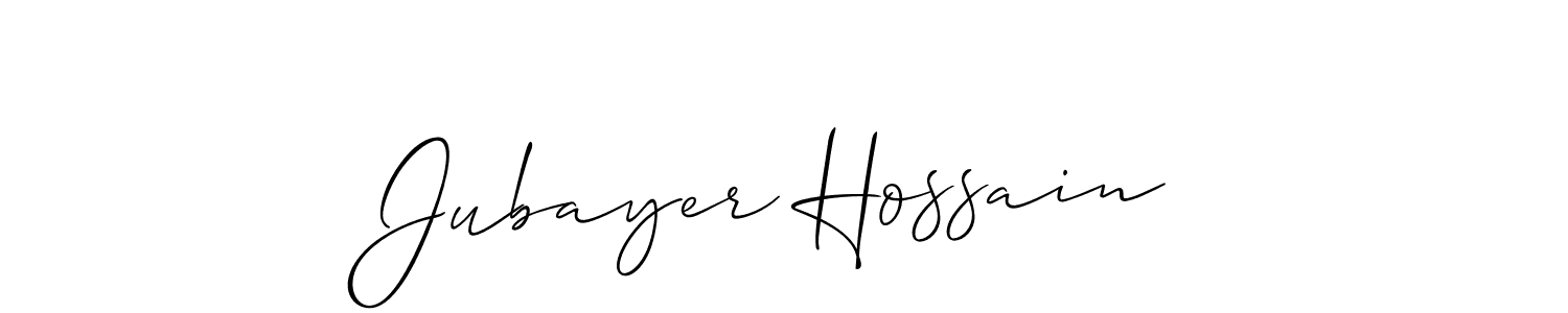 Once you've used our free online signature maker to create your best signature Allison_Script style, it's time to enjoy all of the benefits that Jubayer Hossain name signing documents. Jubayer Hossain signature style 2 images and pictures png