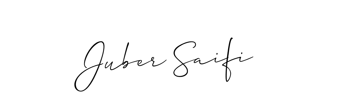 This is the best signature style for the Juber Saifi name. Also you like these signature font (Allison_Script). Mix name signature. Juber Saifi signature style 2 images and pictures png