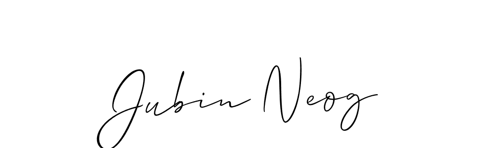 Once you've used our free online signature maker to create your best signature Allison_Script style, it's time to enjoy all of the benefits that Jubin Neog name signing documents. Jubin Neog signature style 2 images and pictures png