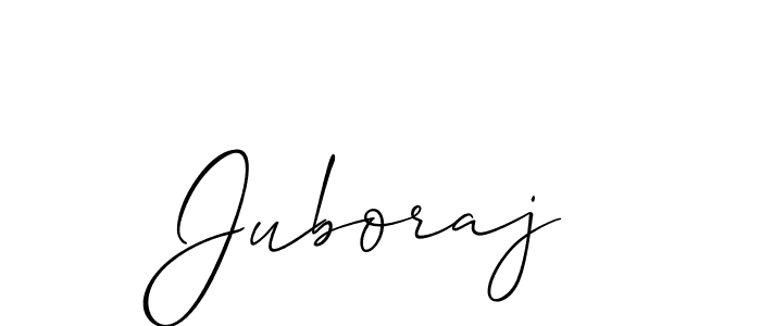 Best and Professional Signature Style for Juboraj. Allison_Script Best Signature Style Collection. Juboraj signature style 2 images and pictures png