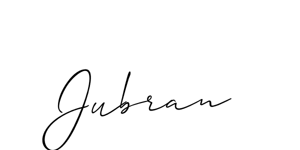 It looks lik you need a new signature style for name Jubran. Design unique handwritten (Allison_Script) signature with our free signature maker in just a few clicks. Jubran signature style 2 images and pictures png
