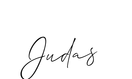 How to make Judas signature? Allison_Script is a professional autograph style. Create handwritten signature for Judas name. Judas signature style 2 images and pictures png