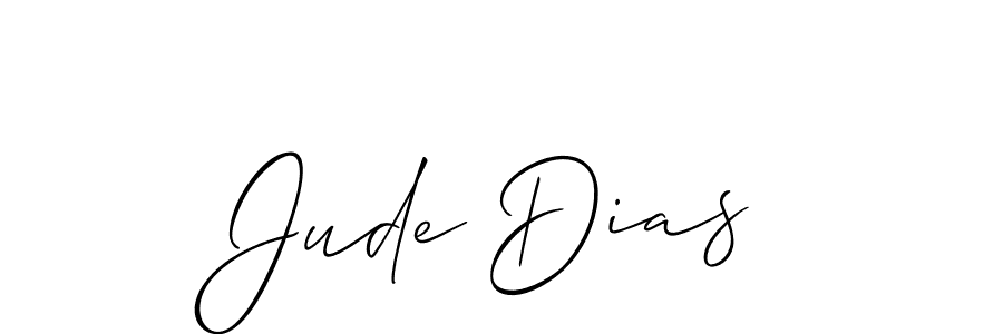 Jude Dias stylish signature style. Best Handwritten Sign (Allison_Script) for my name. Handwritten Signature Collection Ideas for my name Jude Dias. Jude Dias signature style 2 images and pictures png