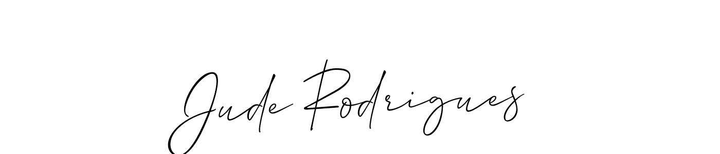 Make a beautiful signature design for name Jude Rodrigues. Use this online signature maker to create a handwritten signature for free. Jude Rodrigues signature style 2 images and pictures png