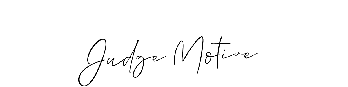 Also You can easily find your signature by using the search form. We will create Judge Motive name handwritten signature images for you free of cost using Allison_Script sign style. Judge Motive signature style 2 images and pictures png