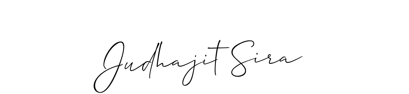 This is the best signature style for the Judhajit Sira name. Also you like these signature font (Allison_Script). Mix name signature. Judhajit Sira signature style 2 images and pictures png