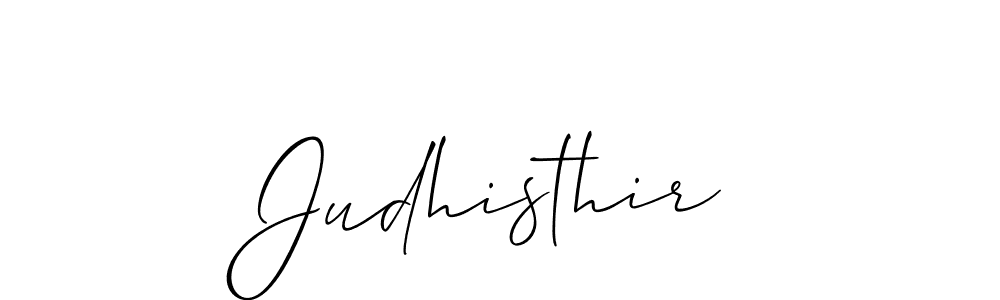 Also we have Judhisthir name is the best signature style. Create professional handwritten signature collection using Allison_Script autograph style. Judhisthir signature style 2 images and pictures png