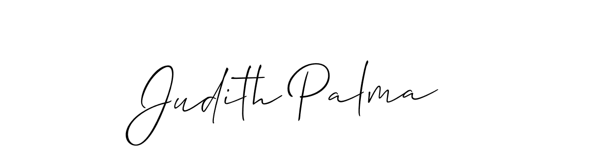 Also we have Judith Palma name is the best signature style. Create professional handwritten signature collection using Allison_Script autograph style. Judith Palma signature style 2 images and pictures png