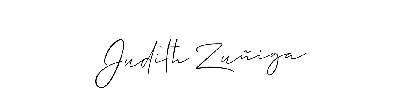 Also You can easily find your signature by using the search form. We will create Judith Zuñiga name handwritten signature images for you free of cost using Allison_Script sign style. Judith Zuñiga signature style 2 images and pictures png