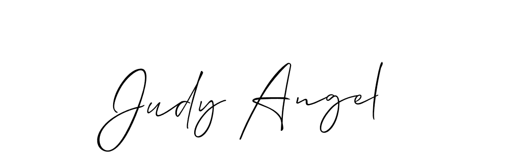 Similarly Allison_Script is the best handwritten signature design. Signature creator online .You can use it as an online autograph creator for name Judy Angel. Judy Angel signature style 2 images and pictures png