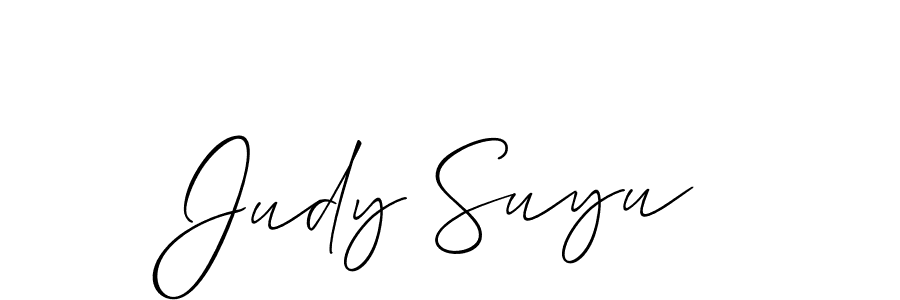 Make a short Judy Suyu signature style. Manage your documents anywhere anytime using Allison_Script. Create and add eSignatures, submit forms, share and send files easily. Judy Suyu signature style 2 images and pictures png