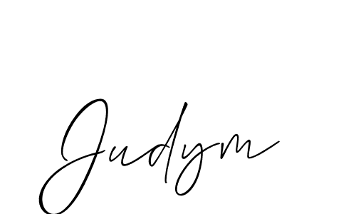 Create a beautiful signature design for name Judym. With this signature (Allison_Script) fonts, you can make a handwritten signature for free. Judym signature style 2 images and pictures png