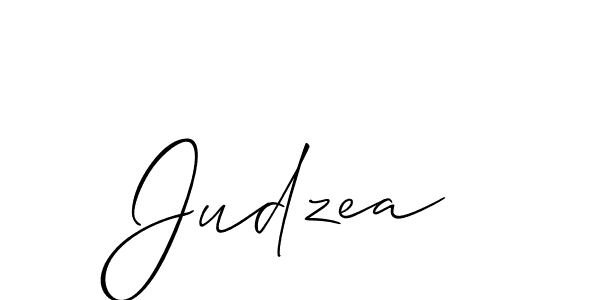 How to make Judzea name signature. Use Allison_Script style for creating short signs online. This is the latest handwritten sign. Judzea signature style 2 images and pictures png