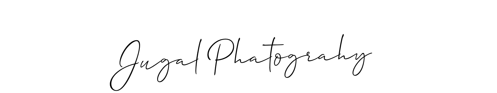 Make a short Jugal Phatograhy signature style. Manage your documents anywhere anytime using Allison_Script. Create and add eSignatures, submit forms, share and send files easily. Jugal Phatograhy signature style 2 images and pictures png