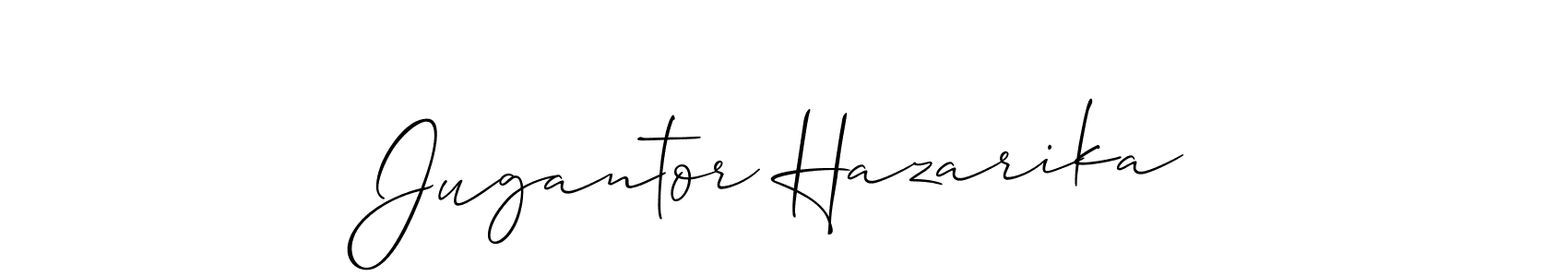 You can use this online signature creator to create a handwritten signature for the name Jugantor Hazarika. This is the best online autograph maker. Jugantor Hazarika signature style 2 images and pictures png