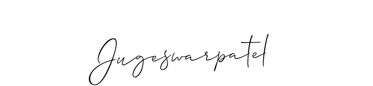 You can use this online signature creator to create a handwritten signature for the name Jugeswarpatel. This is the best online autograph maker. Jugeswarpatel signature style 2 images and pictures png