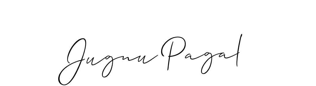 Make a beautiful signature design for name Jugnu Pagal. Use this online signature maker to create a handwritten signature for free. Jugnu Pagal signature style 2 images and pictures png
