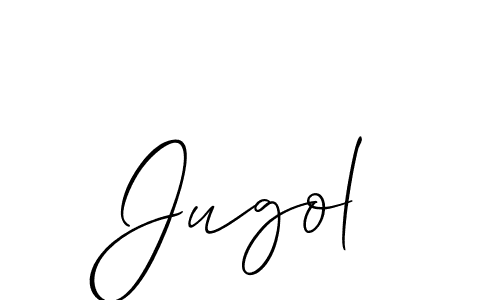 The best way (Allison_Script) to make a short signature is to pick only two or three words in your name. The name Jugol include a total of six letters. For converting this name. Jugol signature style 2 images and pictures png