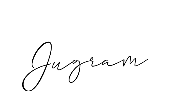 You can use this online signature creator to create a handwritten signature for the name Jugram. This is the best online autograph maker. Jugram signature style 2 images and pictures png