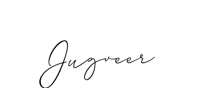 Best and Professional Signature Style for Jugveer. Allison_Script Best Signature Style Collection. Jugveer signature style 2 images and pictures png