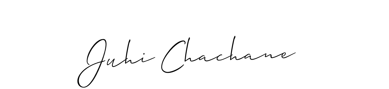 Here are the top 10 professional signature styles for the name Juhi Chachane. These are the best autograph styles you can use for your name. Juhi Chachane signature style 2 images and pictures png