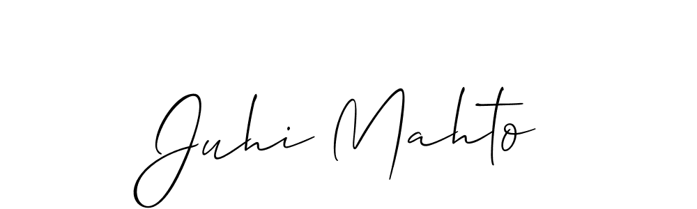 Once you've used our free online signature maker to create your best signature Allison_Script style, it's time to enjoy all of the benefits that Juhi Mahto name signing documents. Juhi Mahto signature style 2 images and pictures png