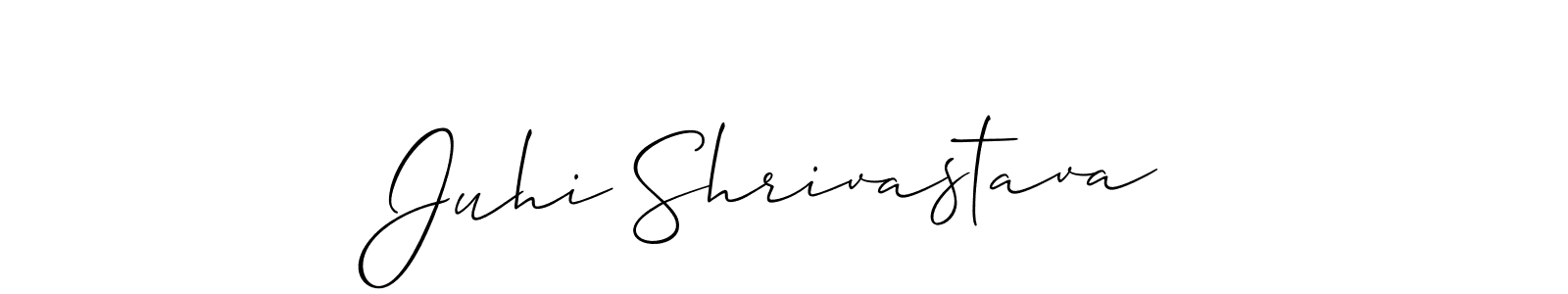 How to Draw Juhi Shrivastava signature style? Allison_Script is a latest design signature styles for name Juhi Shrivastava. Juhi Shrivastava signature style 2 images and pictures png