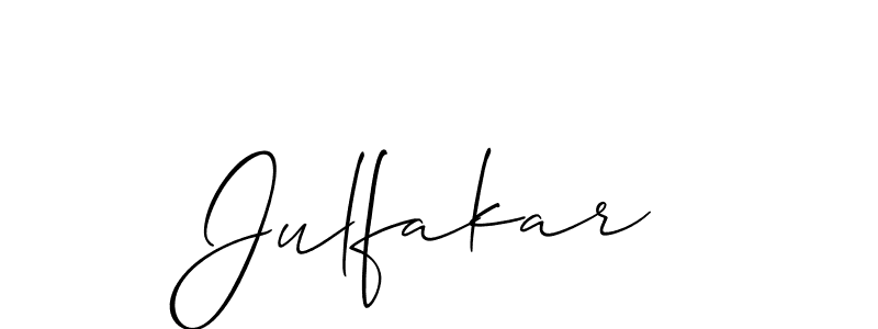 Check out images of Autograph of Julfakar name. Actor Julfakar Signature Style. Allison_Script is a professional sign style online. Julfakar signature style 2 images and pictures png