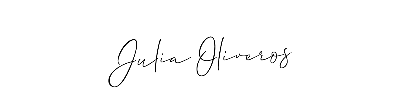 Once you've used our free online signature maker to create your best signature Allison_Script style, it's time to enjoy all of the benefits that Julia Oliveros name signing documents. Julia Oliveros signature style 2 images and pictures png