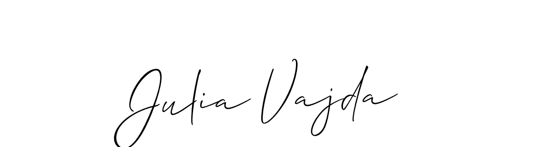 You can use this online signature creator to create a handwritten signature for the name Julia Vajda. This is the best online autograph maker. Julia Vajda signature style 2 images and pictures png