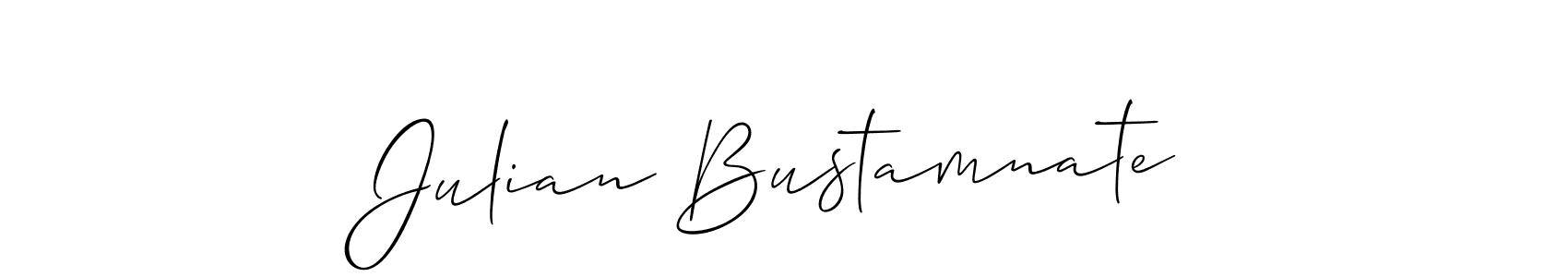 Make a beautiful signature design for name Julian Bustamnate. Use this online signature maker to create a handwritten signature for free. Julian Bustamnate signature style 2 images and pictures png