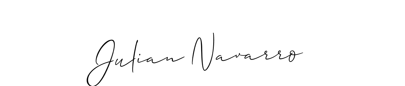 How to Draw Julian Navarro signature style? Allison_Script is a latest design signature styles for name Julian Navarro. Julian Navarro signature style 2 images and pictures png
