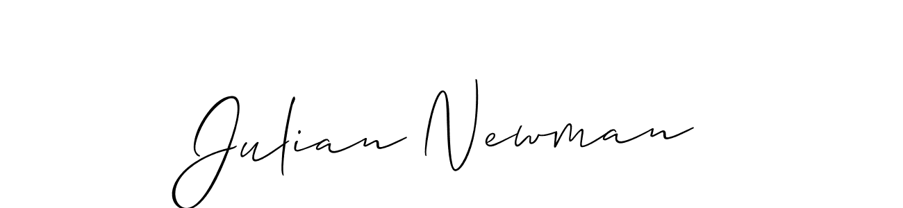 Make a beautiful signature design for name Julian Newman. With this signature (Allison_Script) style, you can create a handwritten signature for free. Julian Newman signature style 2 images and pictures png