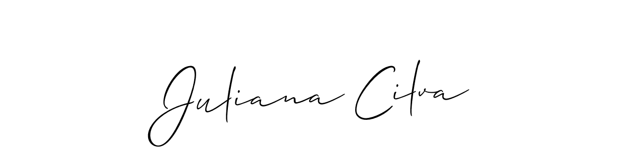 Similarly Allison_Script is the best handwritten signature design. Signature creator online .You can use it as an online autograph creator for name Juliana Cilva. Juliana Cilva signature style 2 images and pictures png