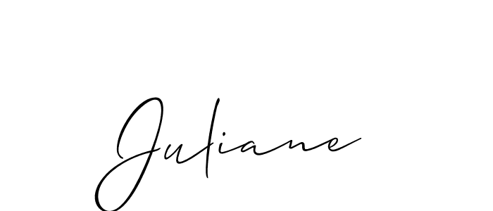 if you are searching for the best signature style for your name Juliane. so please give up your signature search. here we have designed multiple signature styles  using Allison_Script. Juliane signature style 2 images and pictures png