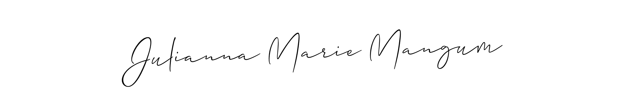 See photos of Julianna Marie Mangum official signature by Spectra . Check more albums & portfolios. Read reviews & check more about Allison_Script font. Julianna Marie Mangum signature style 2 images and pictures png