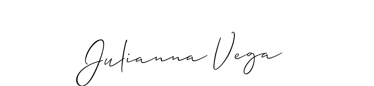 It looks lik you need a new signature style for name Julianna Vega. Design unique handwritten (Allison_Script) signature with our free signature maker in just a few clicks. Julianna Vega signature style 2 images and pictures png