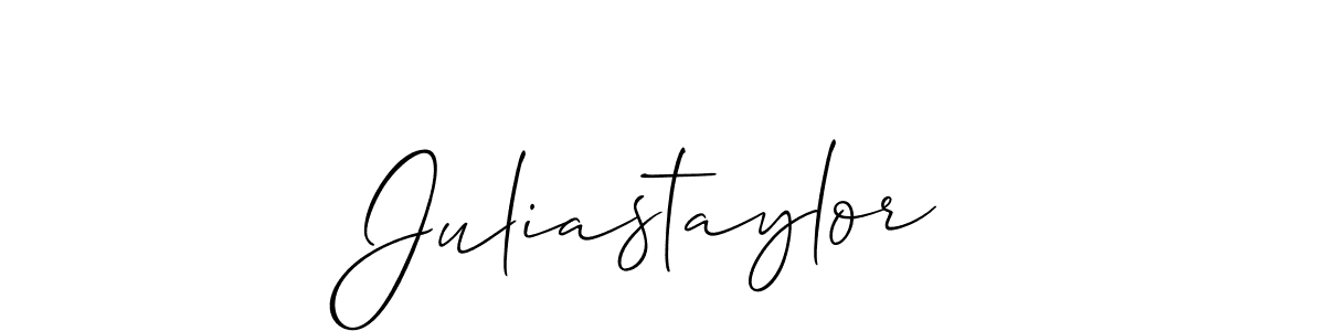 How to Draw Juliastaylor signature style? Allison_Script is a latest design signature styles for name Juliastaylor. Juliastaylor signature style 2 images and pictures png