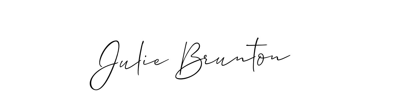 Check out images of Autograph of Julie Brunton name. Actor Julie Brunton Signature Style. Allison_Script is a professional sign style online. Julie Brunton signature style 2 images and pictures png