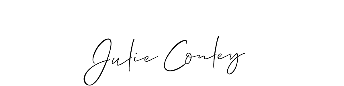 Once you've used our free online signature maker to create your best signature Allison_Script style, it's time to enjoy all of the benefits that Julie Conley name signing documents. Julie Conley signature style 2 images and pictures png