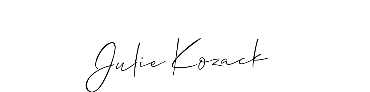 See photos of Julie Kozack official signature by Spectra . Check more albums & portfolios. Read reviews & check more about Allison_Script font. Julie Kozack signature style 2 images and pictures png