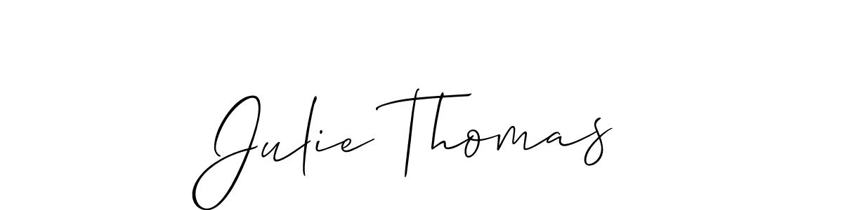 Best and Professional Signature Style for Julie Thomas. Allison_Script Best Signature Style Collection. Julie Thomas signature style 2 images and pictures png