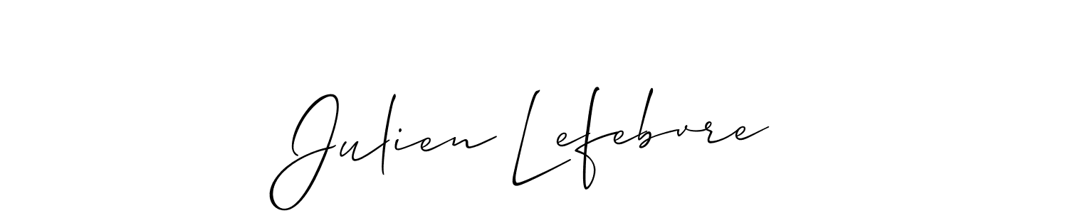 Make a short Julien Lefebvre signature style. Manage your documents anywhere anytime using Allison_Script. Create and add eSignatures, submit forms, share and send files easily. Julien Lefebvre signature style 2 images and pictures png